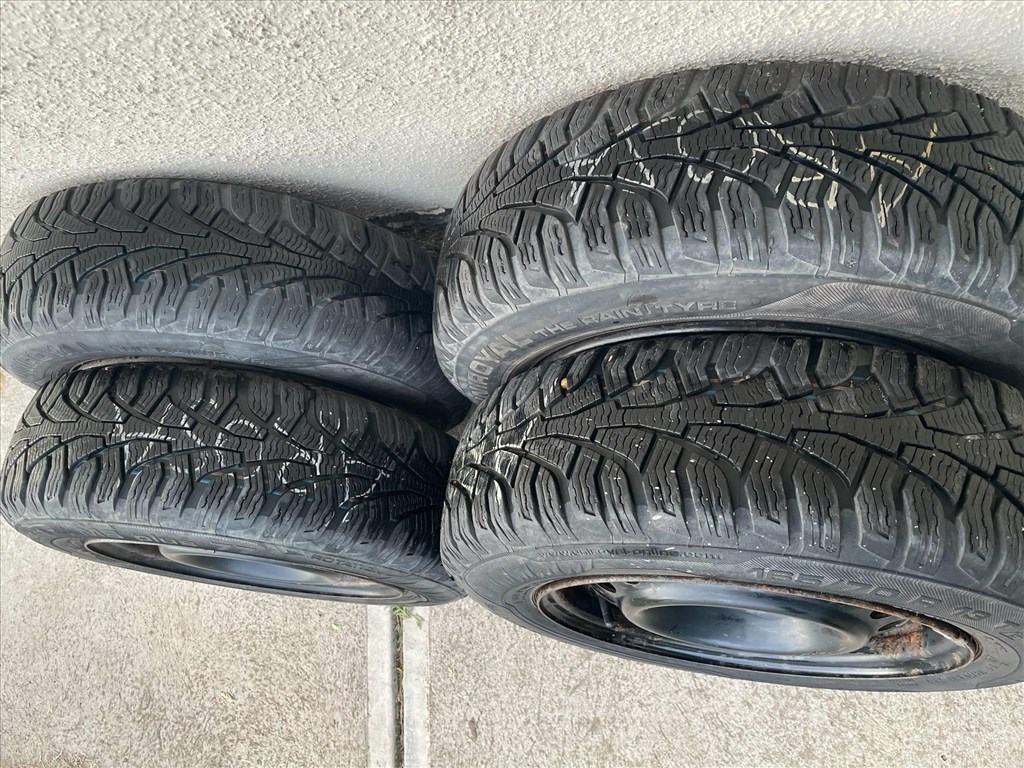 13" lemezfelni téli gumival Volkswagen Skoda Seat 4X100 3. kép