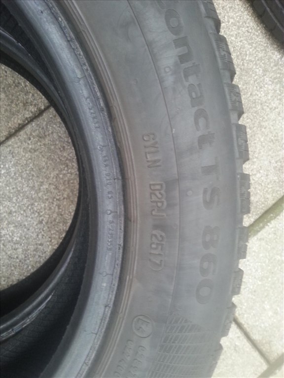  195/55R15 Continental winter contact TS860 téli gumi  5. kép