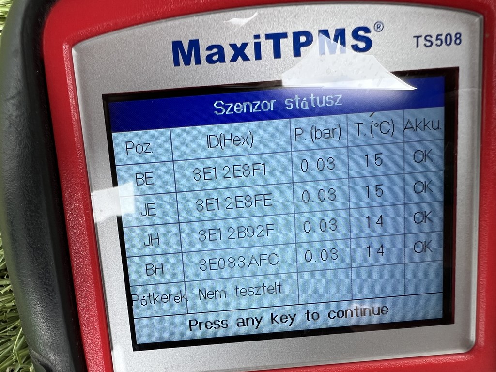 5x110 17" Jeep gyári alufelni +TPMS 7Jx17h2 ET41 9. kép