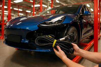 Tesla Model 3 lökhárító kábelköteg  106795800g yzk211329800190