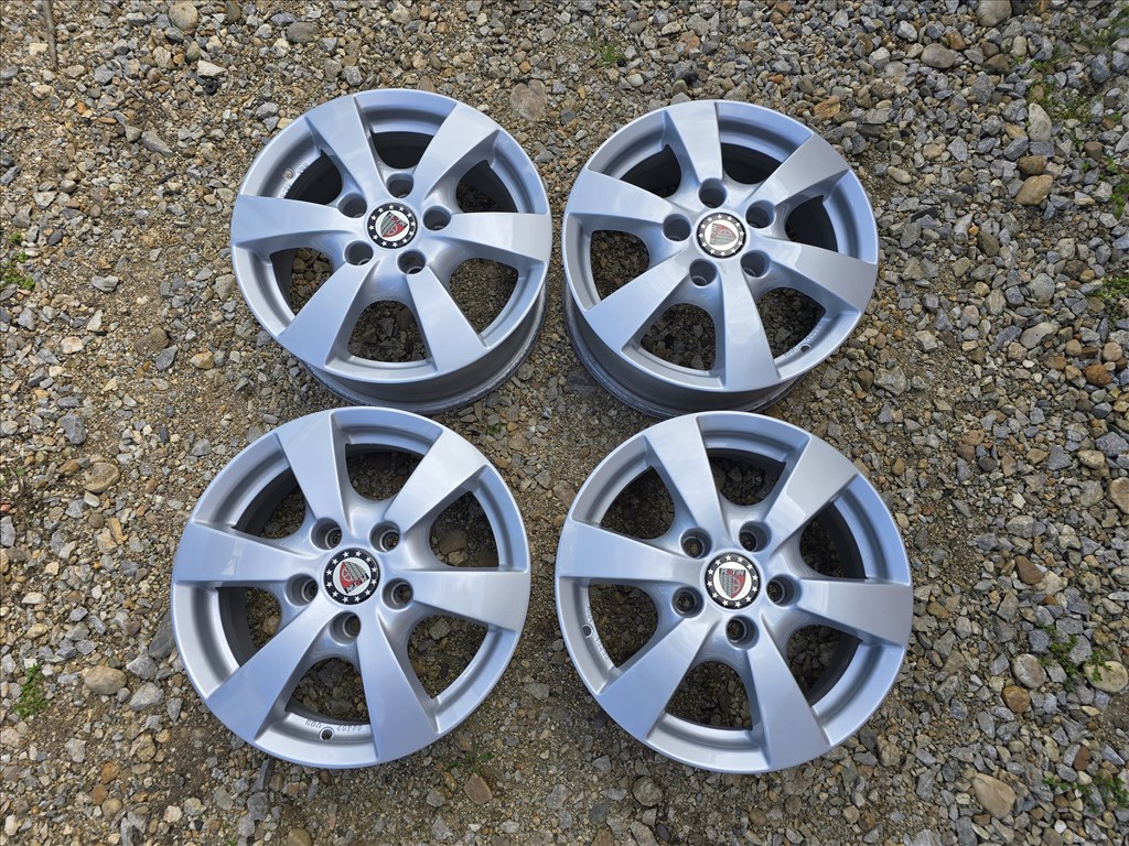  15-ös, 5x112-es újszerű Platin alufelni 2. kép