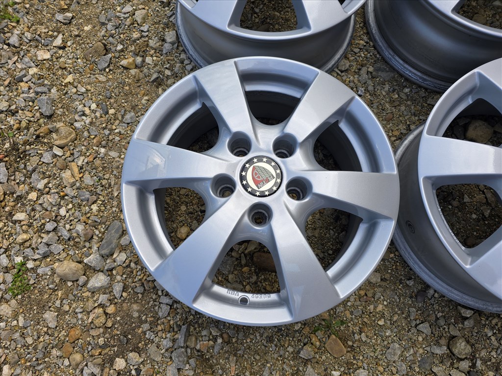 15-ös, 5x112-es újszerű Platin alufelni 5. kép