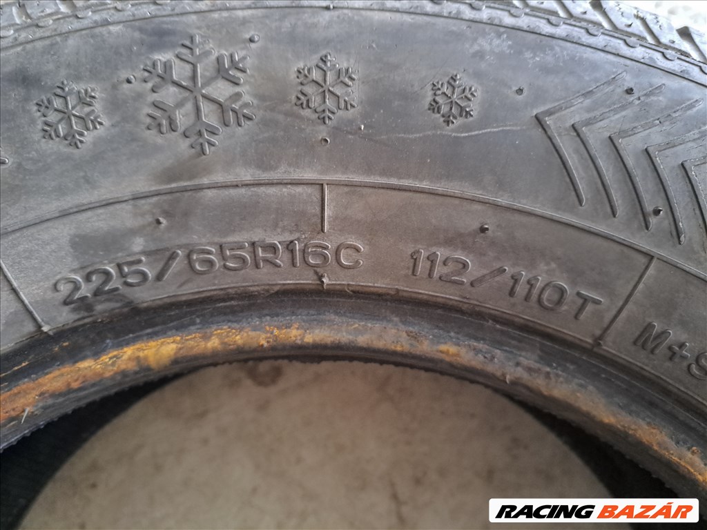 2db 225/65 R16C NANKANG SNOW Téli teherautó gumi eladó!! ára! 10000Ft/db 5. kép