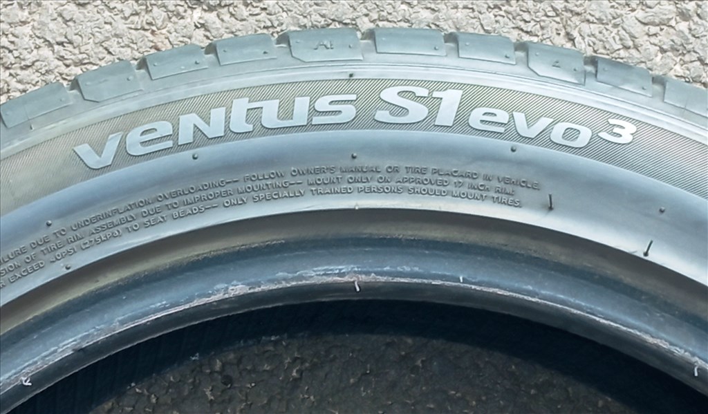  225/4517" újszerű Hankook nyári gumi gumi 4. kép