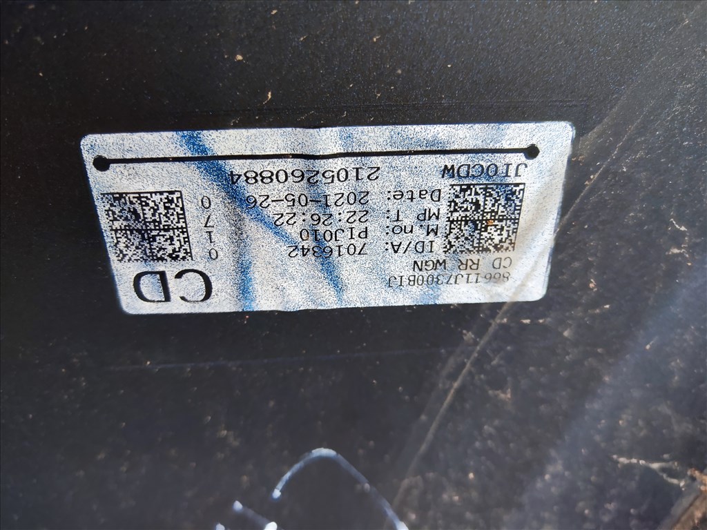 Kia Cee'd (CD) kombi hátsó lökhárító   86611j7300 3. kép