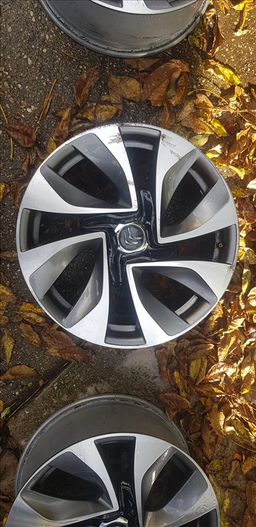 Citroen DS5, 4x108 lyukosztású 8J R18" használt (gyári felni) alufelni 3. kép