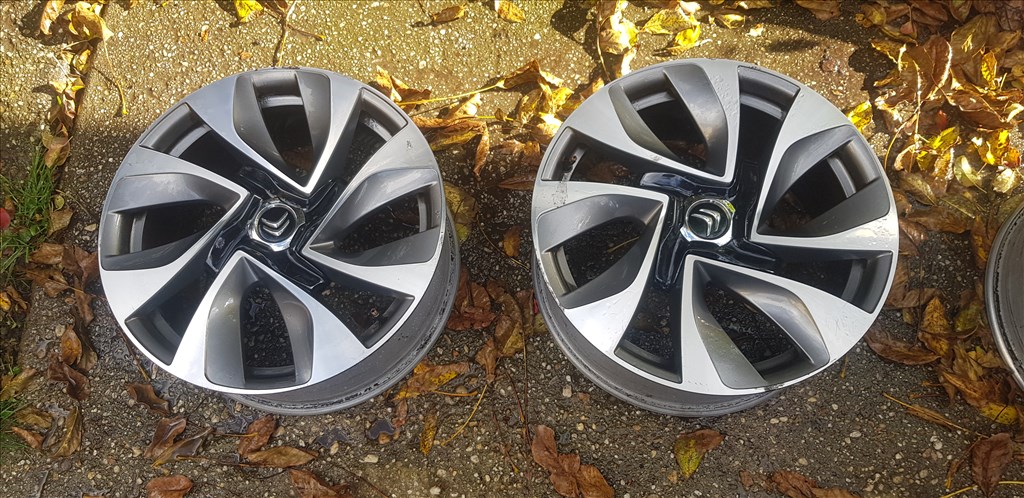 Citroen DS5, 4x108 lyukosztású 8J R18" használt (gyári felni) alufelni 1. kép