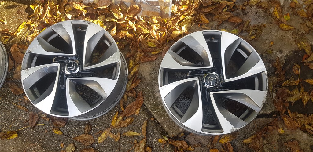 Citroen DS5, 4x108 lyukosztású 8J R18" használt (gyári felni) alufelni 6. kép