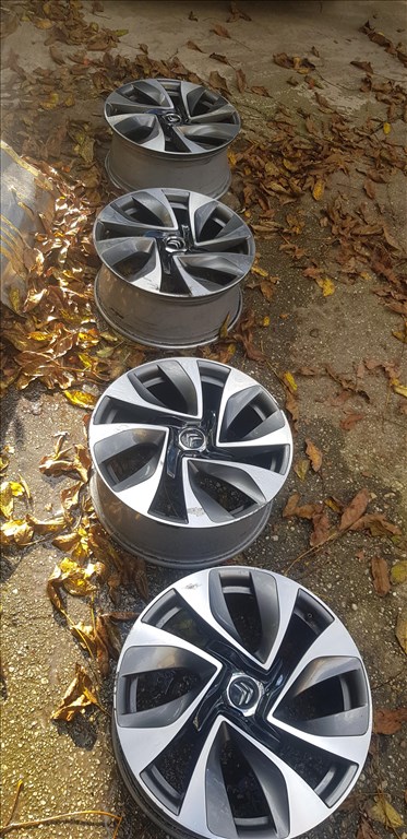 Citroen DS5, 4x108 lyukosztású 8J R18" használt (gyári felni) alufelni 7. kép