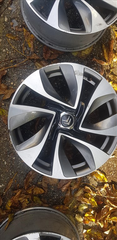 Citroen DS5, 4x108 lyukosztású 8J R18" használt (gyári felni) alufelni 8. kép