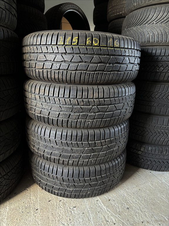 215/60 r16 Continental 7mm téligumi 4db eladó 215/60r16 garnitúra 5. kép