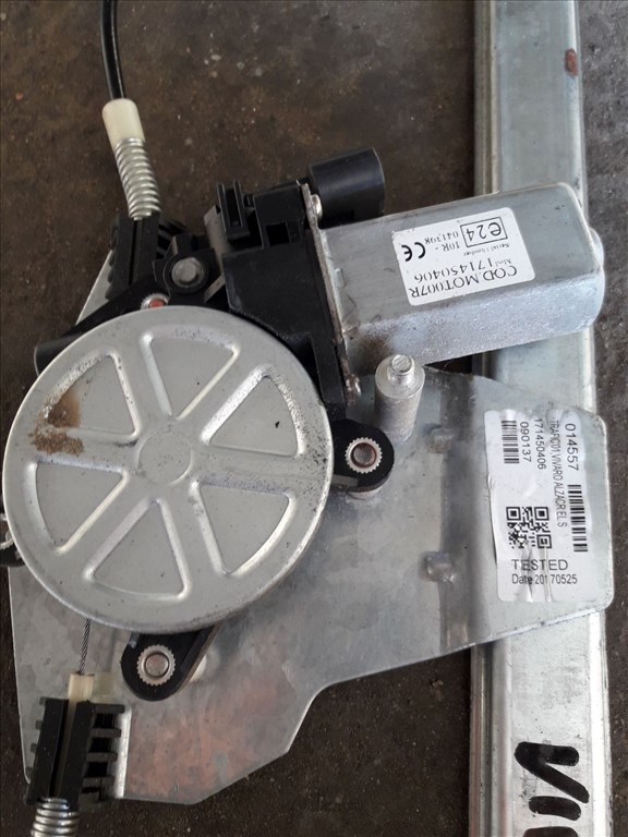 Opel Vivaro Bal Elsõ Ablakemelõ Szerkezet Elektromos 2. kép