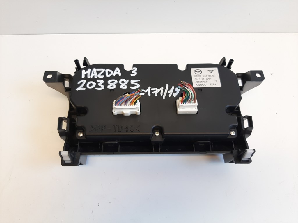 Mazda 3 (BL) fûtéskapcsoló (fûtés kapcsoló) BBT36119N 2. kép