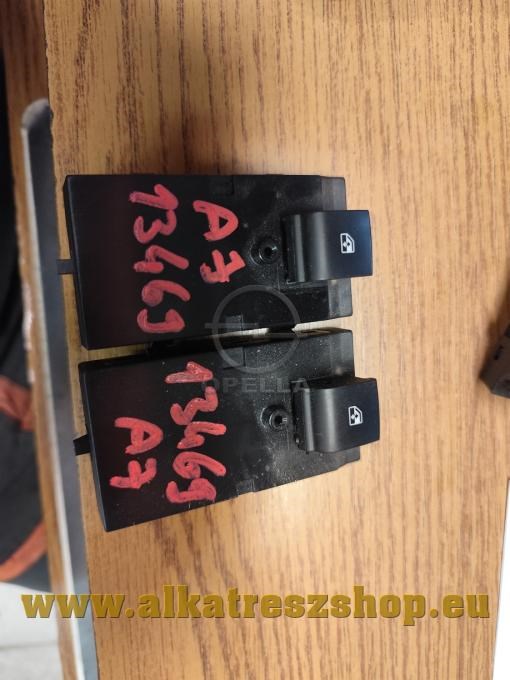 Opel Astra J, Meriva B ablakemelő kapcsoló bal hátsó, jobb hátsó, jobb első 1. kép