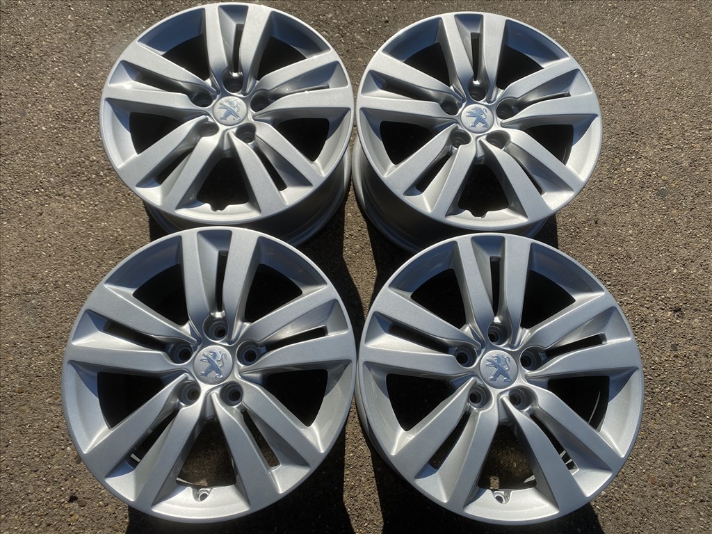 4db gyári 16" Peugeot 308 - 508 alufelni. (4124) 1. kép
