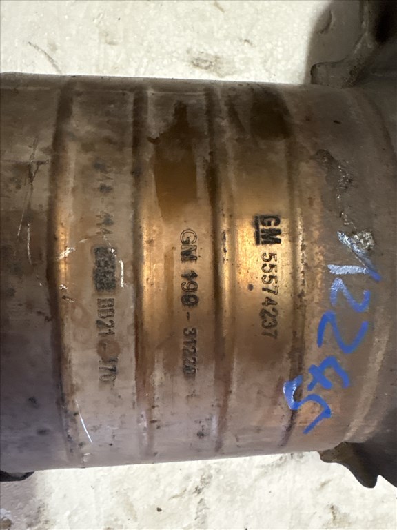 Opel Corsa D 2006-2014 Katalizátor gm199 a14xer a12xer 55574237 2. kép