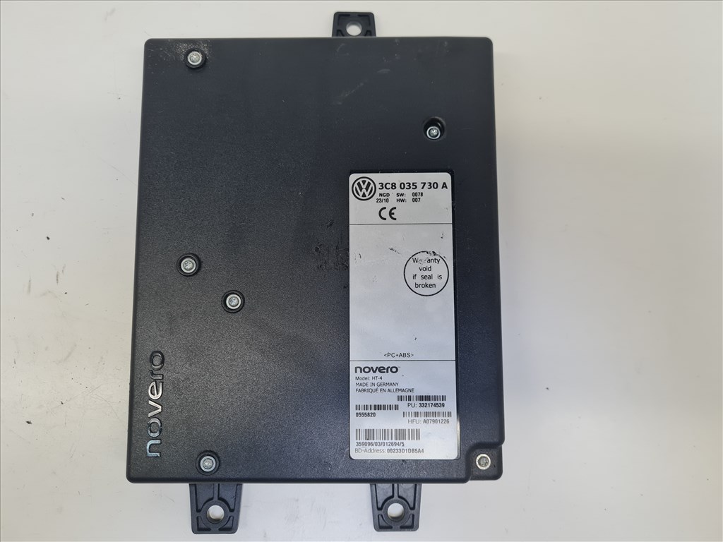 Volkswagen Golf VI bluetooth elektronika (25047) 3C8 035 730 A 3c8035730a 1. kép