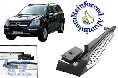 MERCEDES-BENZ GL-osztály (X164) Küszöb alumínium küszöb fellépő szett GL-osztály 2006-2013