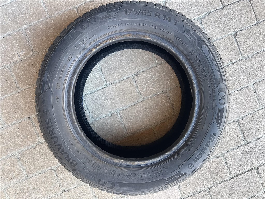  175/6514" használt Barum nyári gumi 4. kép