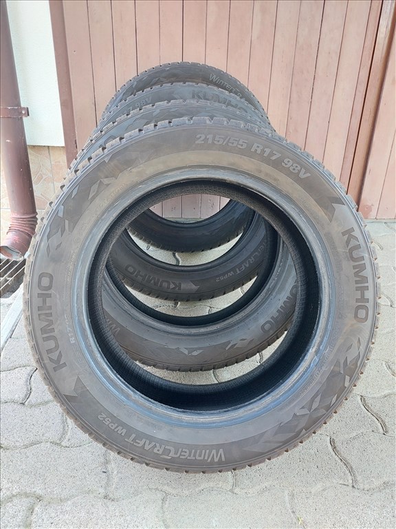  215/55 R17" újszerű Kumho téli gumi gumi 4. kép