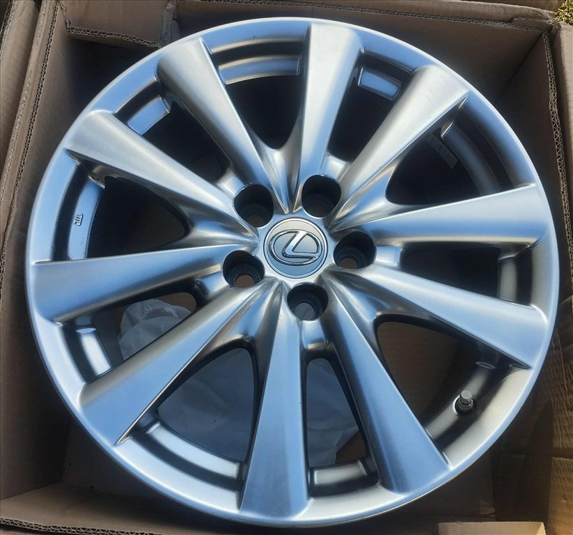 5x114,3 18 Lexus Toyota gyári alufelni r18 " TPMS 3. kép