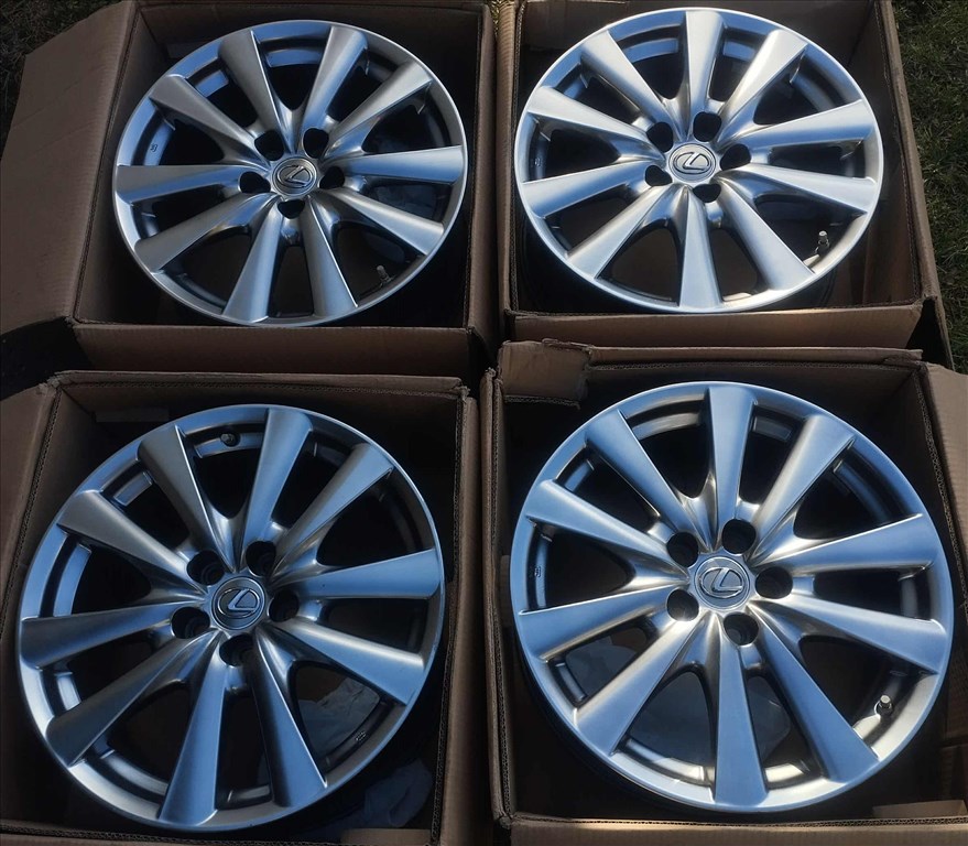 5x114,3 18 Lexus Toyota gyári alufelni r18 " TPMS 5. kép
