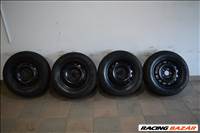 5x114.3 lyukosztású 15"lemezfelni, 195/65 újszerű Continental téli gumi