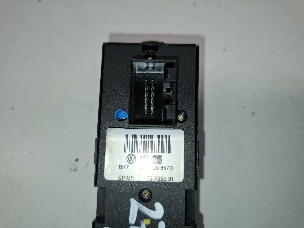 Volkswagen Golf IV (1J) bal elsõ ablakemelõ kapcsoló 1J4959857D 3. kép