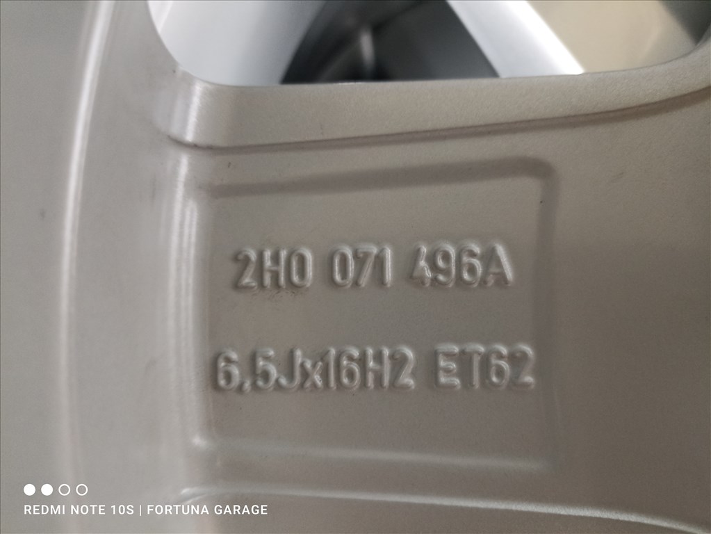 5x120 16" VW használt alufelni garnitúra 7. kép