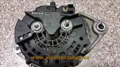 Opel Generátor Astra H, Astra G, Meriva A, Tigra, Corsa C, Corsa D, Zafira B, Zafira A  1.2 - 1.4 -1.6 - 1.8 benzin Bosch 0124425022 100A.