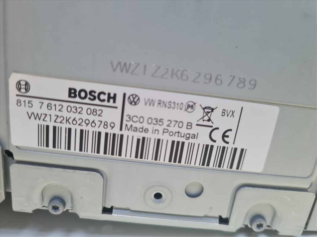 Volkswagen Golf VI RNS 310 rádió (24629) 3c0035270b 8. kép