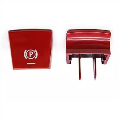 BMW F01/F10/F12/F15/F16 kézifék gomb  (2009-2014/6) Piros