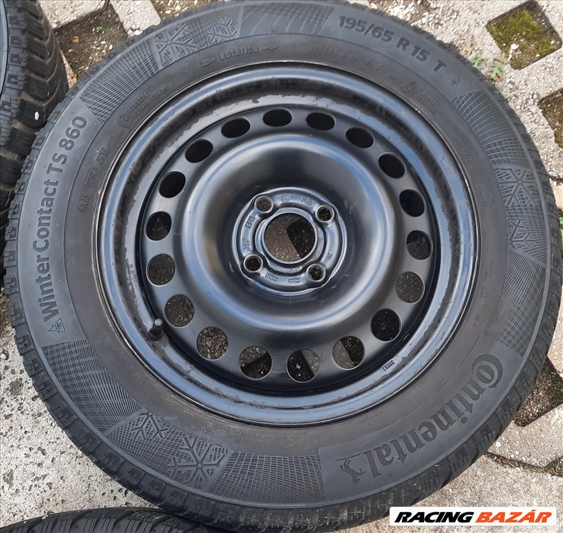 4x100 Gyári Opel Lemezfelni 15" Astra, Vectra 3. kép