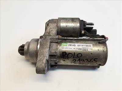 Volkswagen Polo (6R) önindító 02T911023S