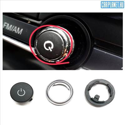 BMW rádió hangerő szabályzó tekerő gomb - Bmw F10 F11 F06 F01 F02 F15 F16...