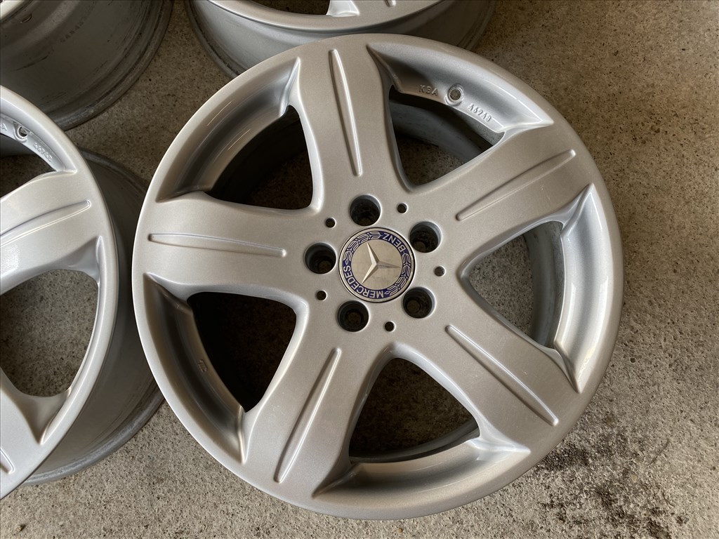 17-es,5x112-es újszerű gyári Mercedes alufelni 2. kép
