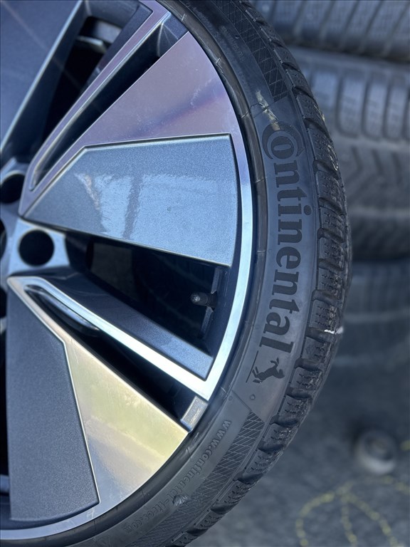  5x112 GYARI SKODA 19" újszerű 225/35 újszerű Continental téli VW,SEAT,AUDI A3 5. kép