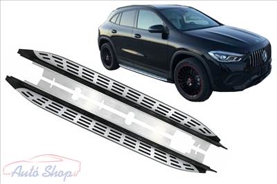 MERCEDES-BENZ GLA-osztály SUV H247 Küszöb alumínium küszöb fellépő szett GLA-osztály 2020-