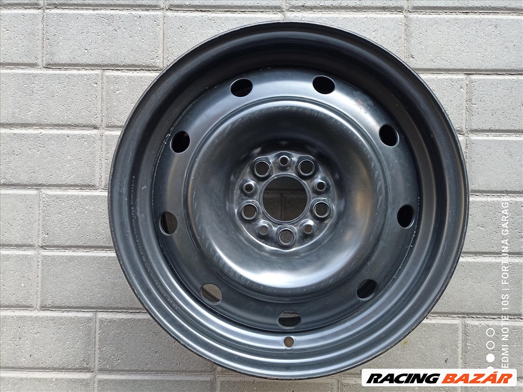 5x98 15" Fiat/Citroen használt acélfelni garnitúra szép állapotban (647) 3. kép