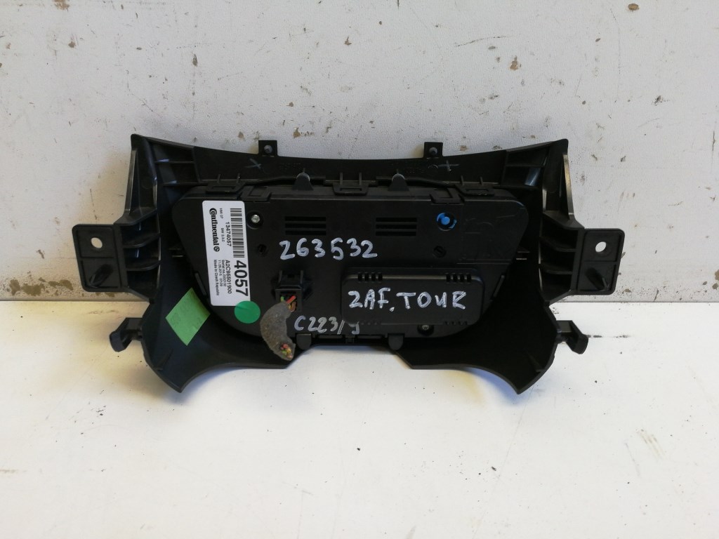 Opel Zafira Tourer  fûtéskapcsoló (fûtés kapcsoló) 13474057 2. kép