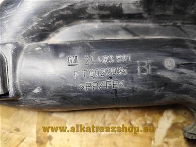 Opel Levegőcső - szívócső 24403891