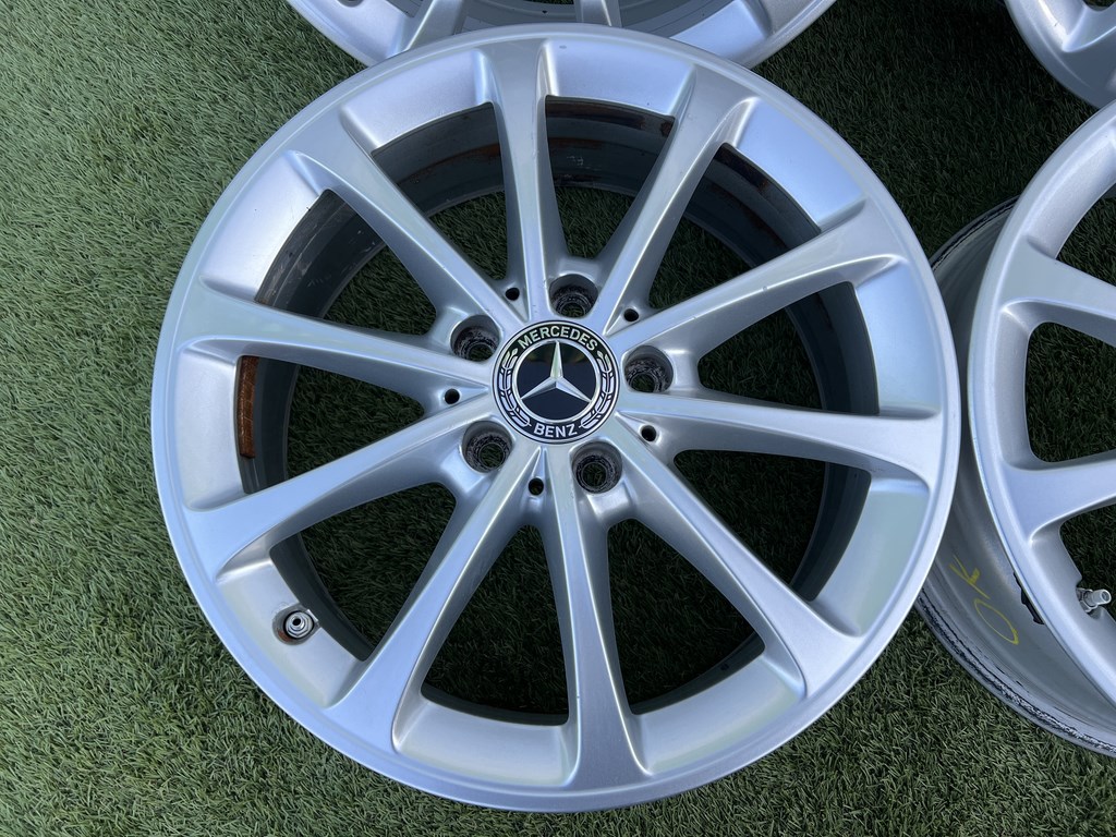 5x112 17" Mercedes gyári alufelni 6,5Jx17h2 ET44 3. kép