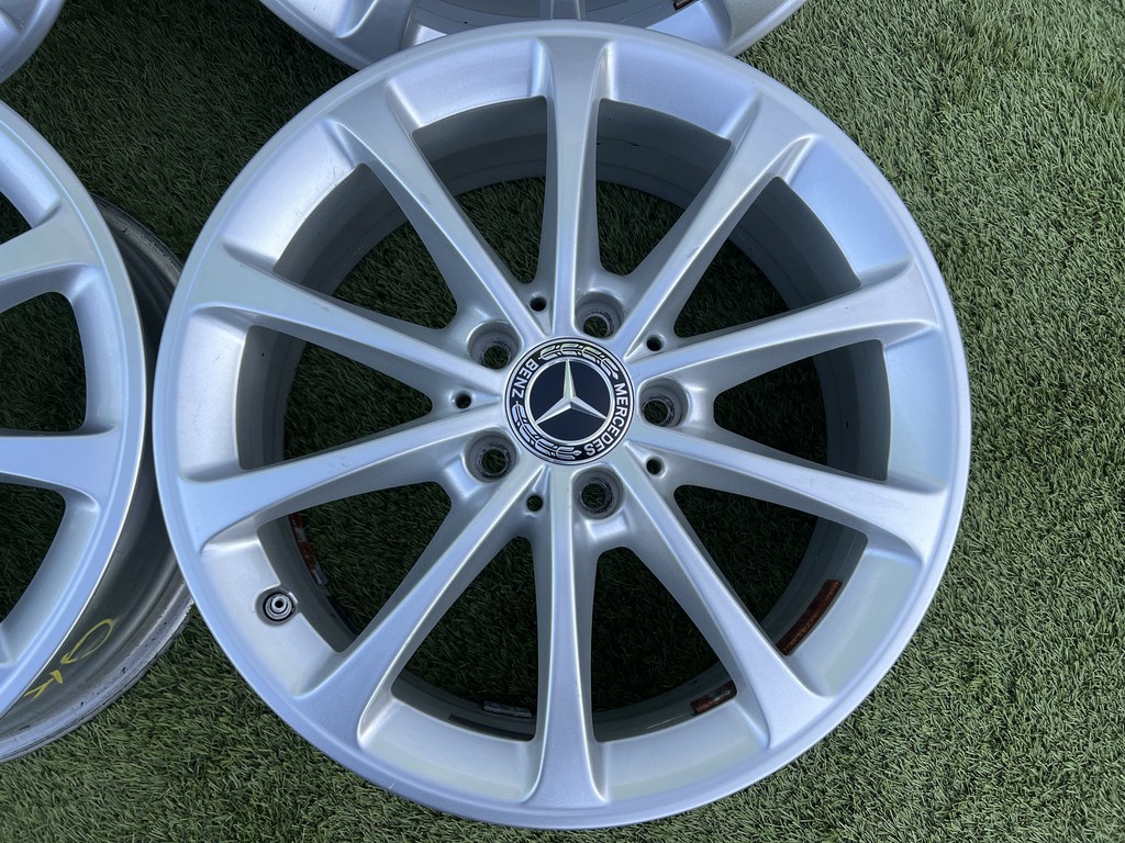 5x112 17" Mercedes gyári alufelni 6,5Jx17h2 ET44 4. kép