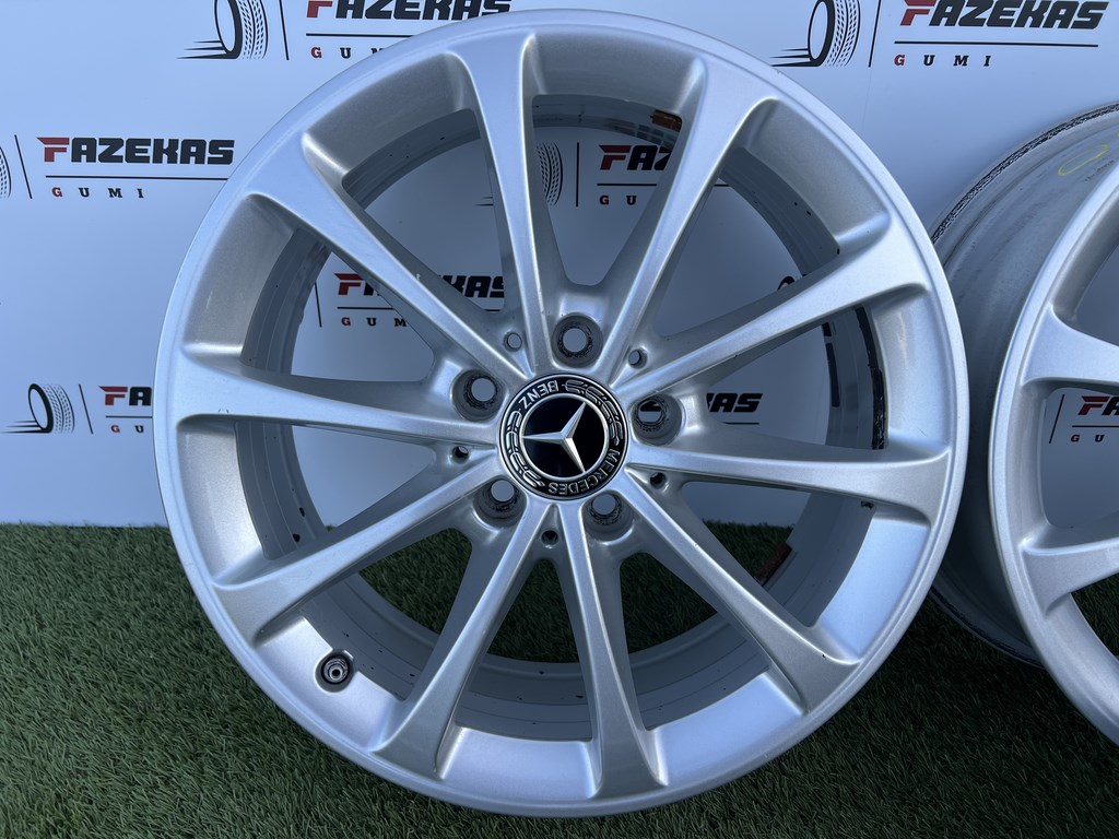 5x112 17" Mercedes gyári alufelni 6,5Jx17h2 ET44 5. kép