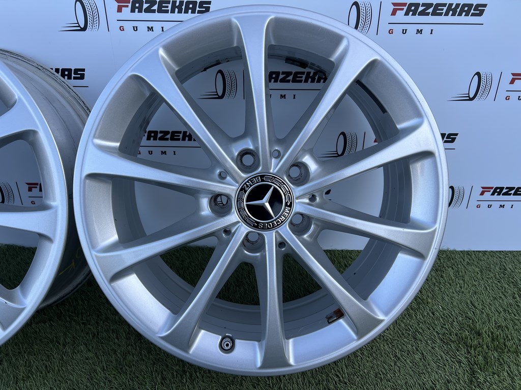 5x112 17" Mercedes gyári alufelni 6,5Jx17h2 ET44 6. kép