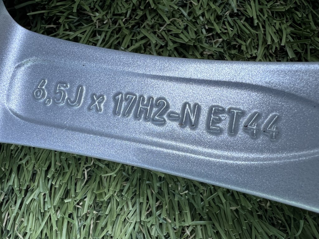 5x112 17" Mercedes gyári alufelni 6,5Jx17h2 ET44 8. kép