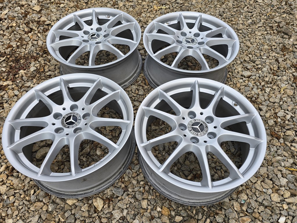  17-es, 5x112-es újszerű gyári Mercedes alufelni 1. kép