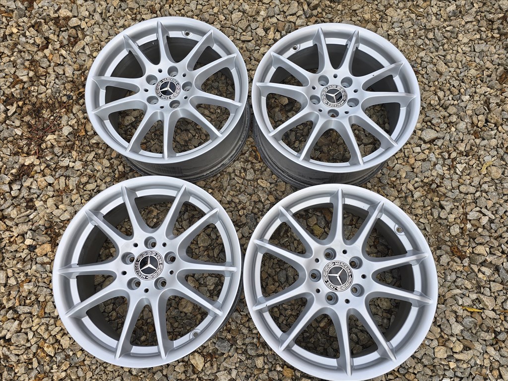  17-es, 5x112-es újszerű gyári Mercedes alufelni 2. kép