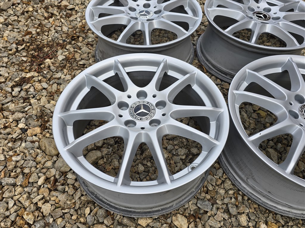  17-es, 5x112-es újszerű gyári Mercedes alufelni 3. kép