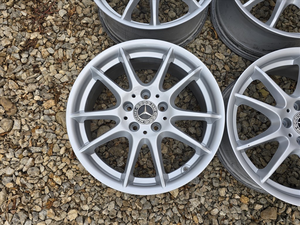  17-es, 5x112-es újszerű gyári Mercedes alufelni 4. kép